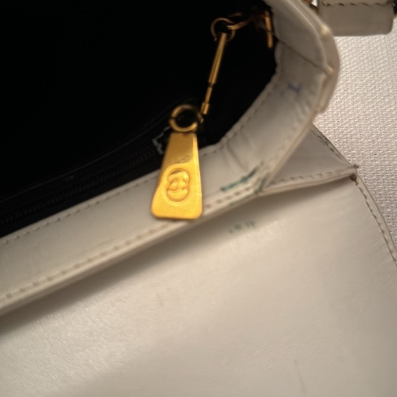 Gucci Vintage White Purse Handbag - Picture 6 of 17